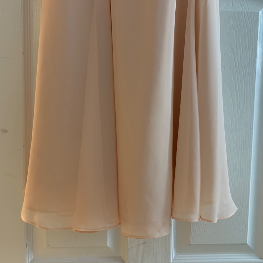Azazie Carolina Dress in Pearl Pink - Picture 8 of 9